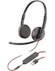 Poly Blackwire 3225 USB-A and 3.5mm Headset - Prisa Enterprise store