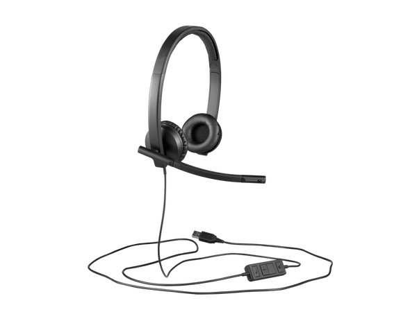 Logitech H570e Wired Headset – Microsoft Teams Certified