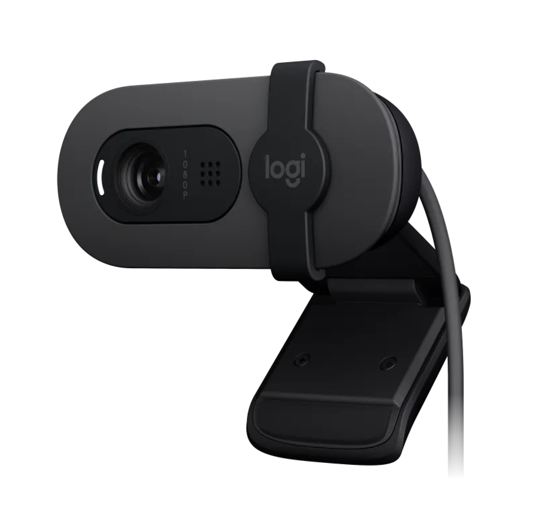 Logitech Brio 105 Full HD Webcam, Google Meet Certified, 1080p, Privacy Shutter, RightLight 2 Technology, Easy Plug-and-Play.