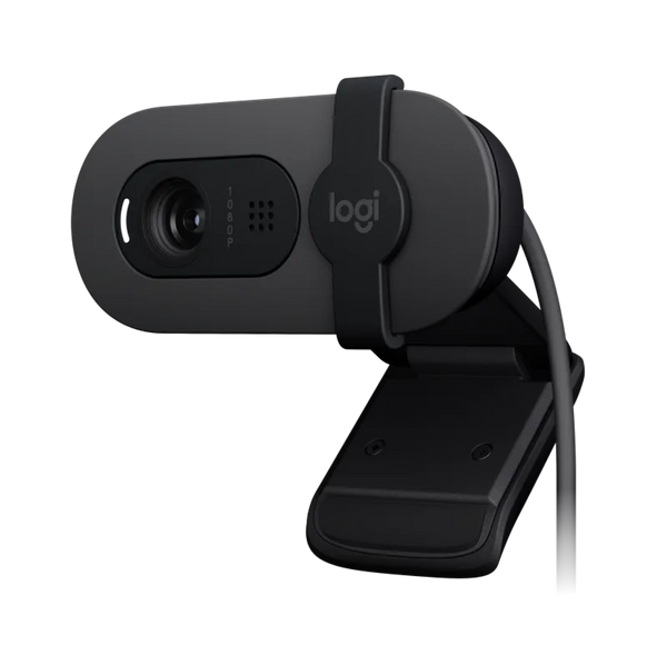 Logitech Brio 105 Full HD Webcam, Google Meet Certified, 1080p