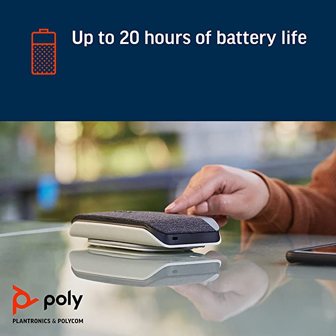 Poly Sync 20+ Speakerphone with BT600 Bluetooth Dongle - Prisa Enterprises