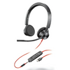 Load image into Gallery viewer, Poly Blackwire 3325 wired headset USB type A