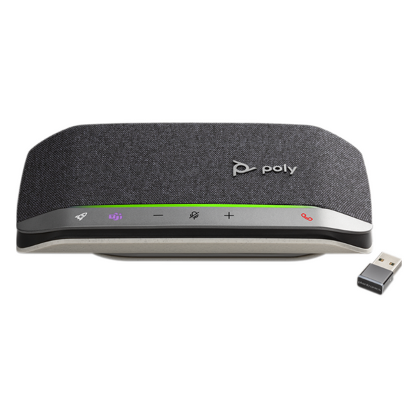 Poly Sync 20+ Speakerphone with BT600 Bluetooth Dongle - Prisa Enterprises