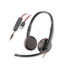 Poly Blackwire 3225 USB-A and 3.5mm Headset - Prisa Enterprise store